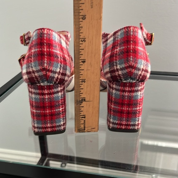 J. Crew Plaid Block Heels - Picture 8 of 8